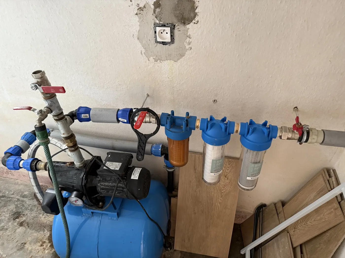 Napojenie studne na dom s filtráciou, Devičany