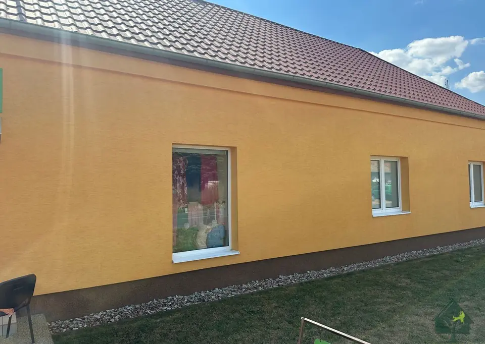 Fasáda po čistení
